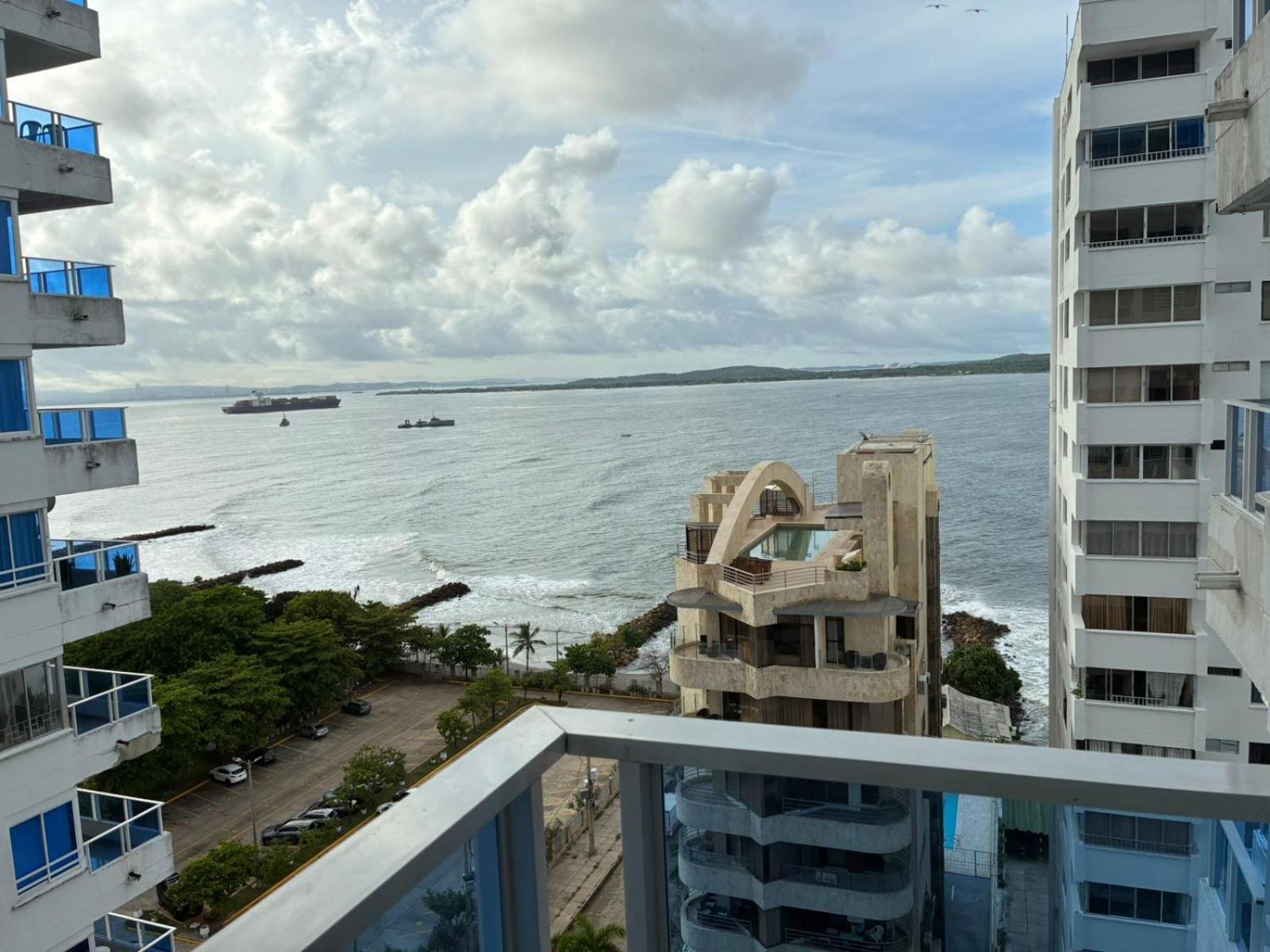 Hermoso Con Vista Al Mar Apartamento Cartagena