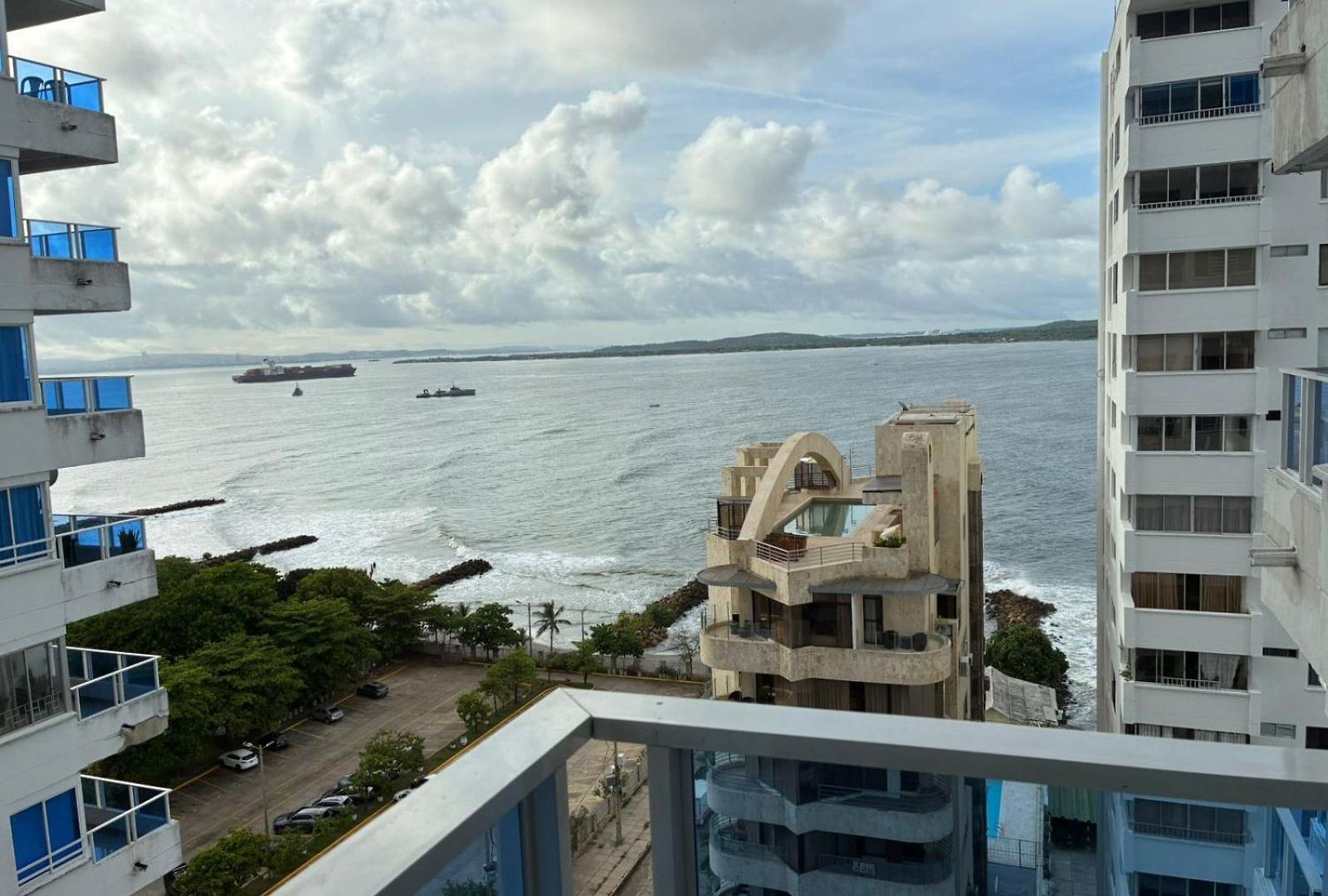 Hermoso Con Vista Al Mar Apartamento Cartagena