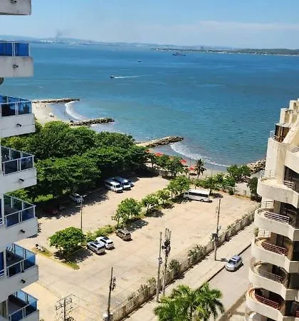 Apartamento Hermoso Con Vista Al Mar Cartagena